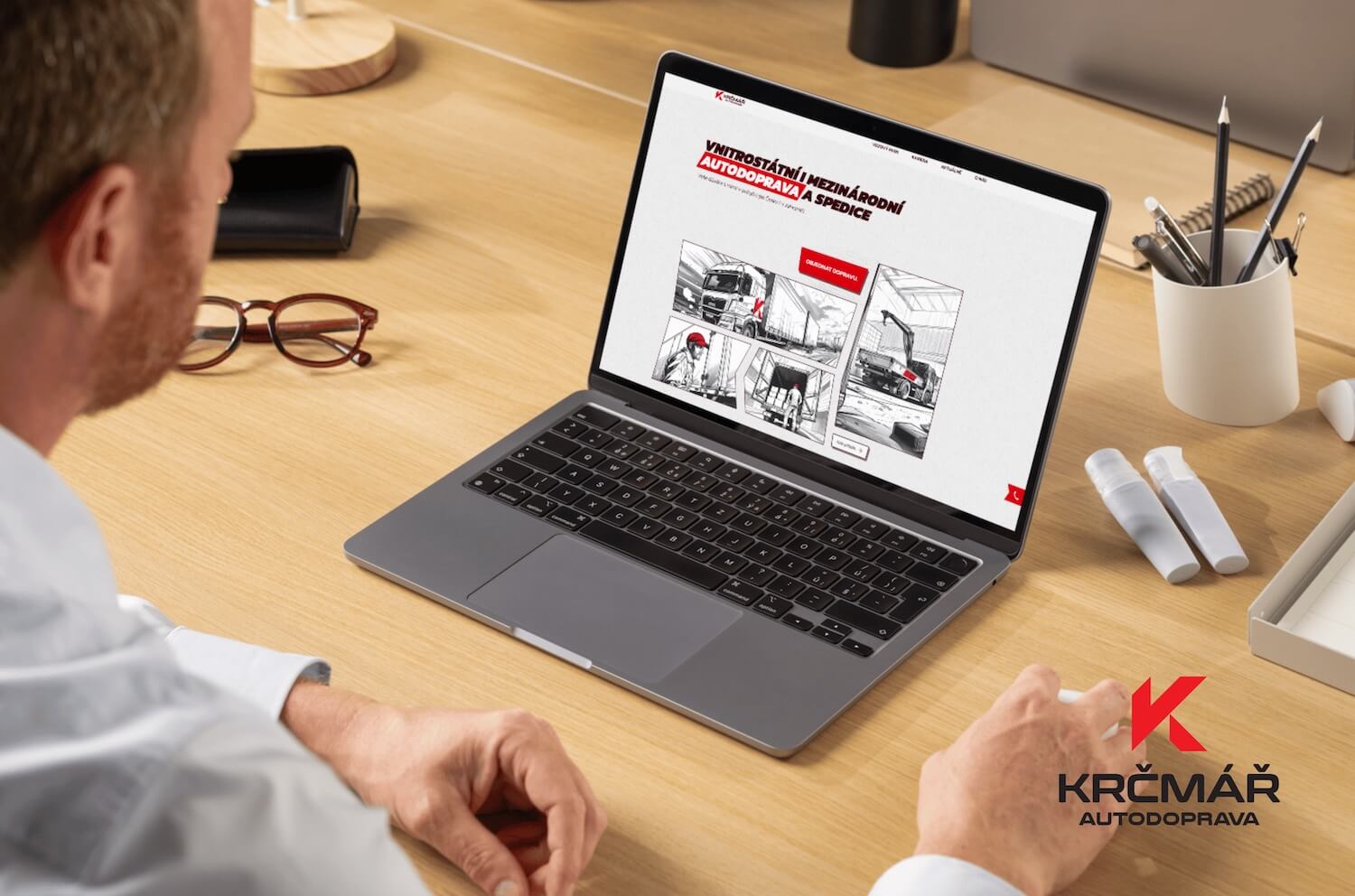 Autodoprava Krčmář referenční projekt