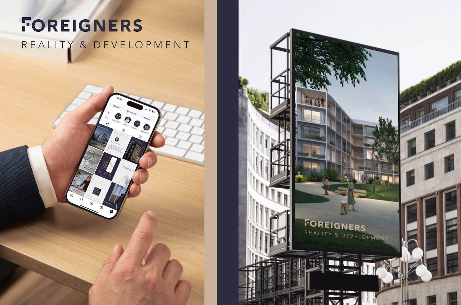 Foreigners Reality referenční projekt